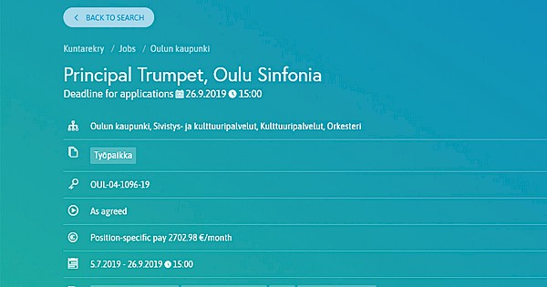 kuntarekry englanniksi